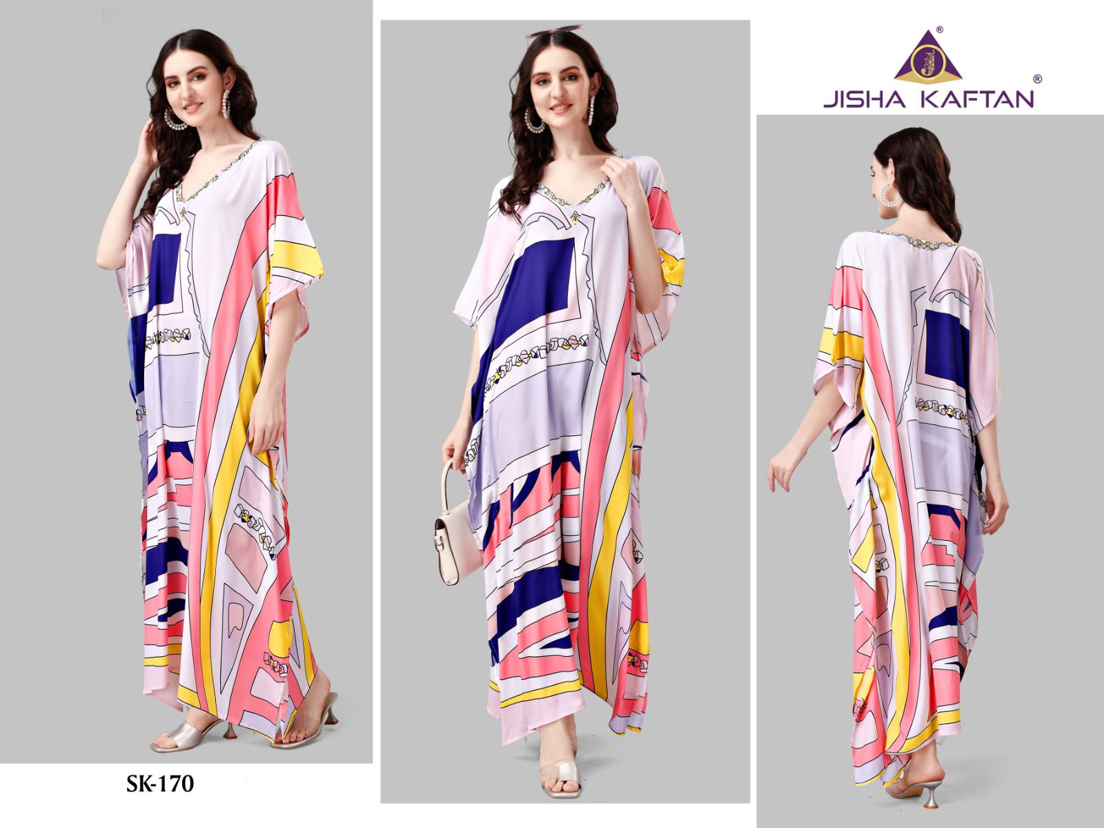 Jelite Silk Kaftan Vol 9 Daily Wear Silk Printed Kaftan Catalog
